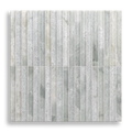 Tamarama Verdi Cristallo Natural Stone Concave Flute Mosaic Tile