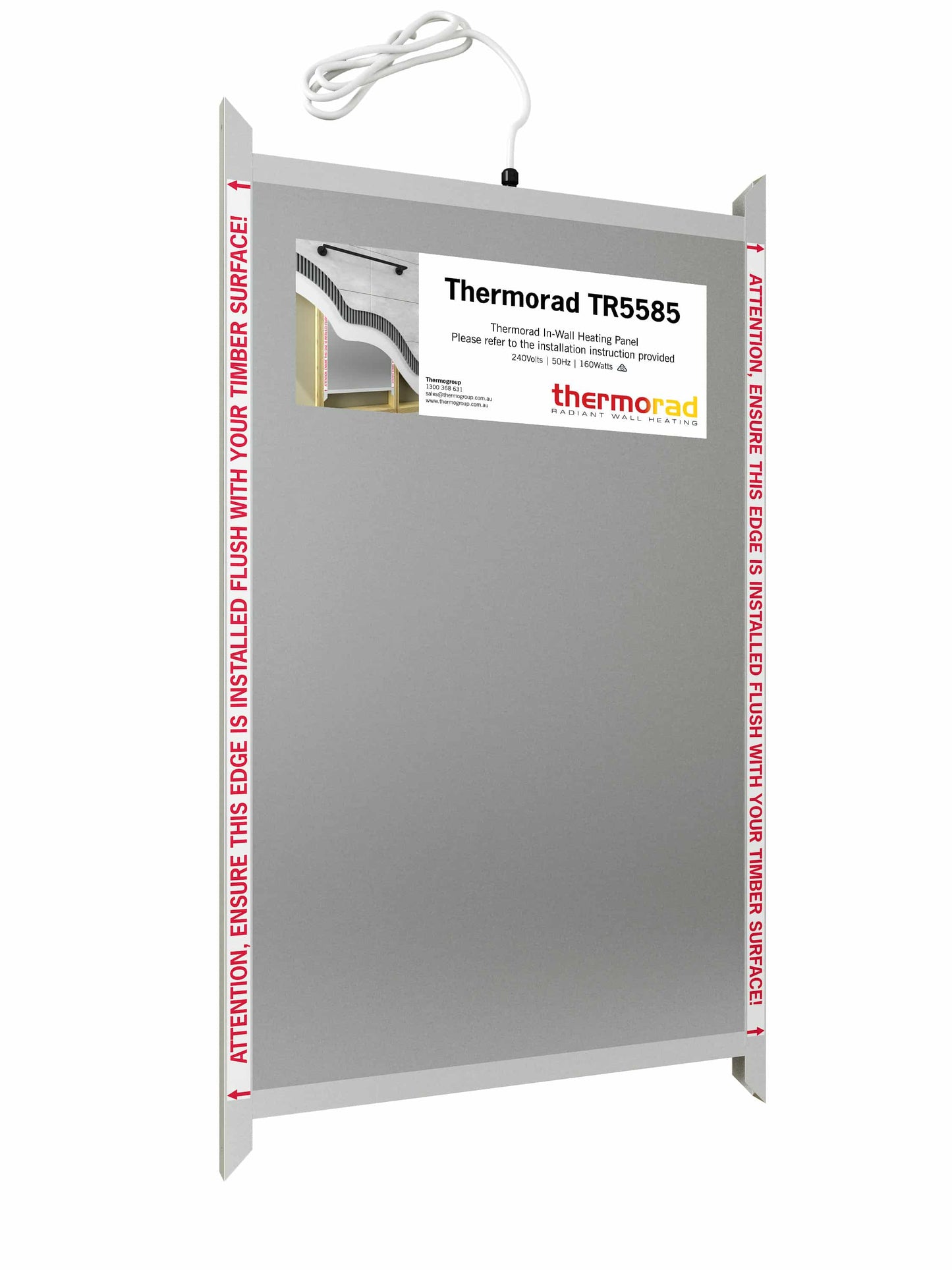Thermorad In-Wall Heating System | Invisible Heat & Visible Comfort — 550x850mm 160W