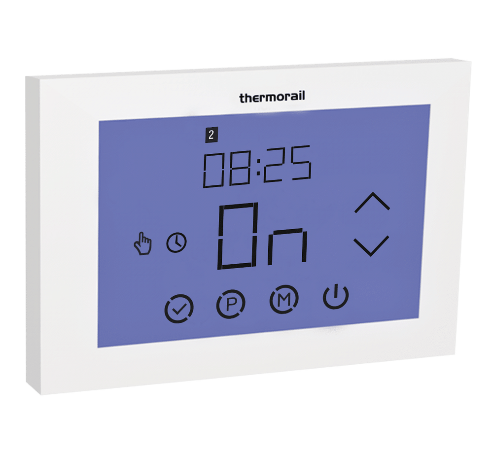 TRTSL Landscape Touch Screen 7 Day Timer – White