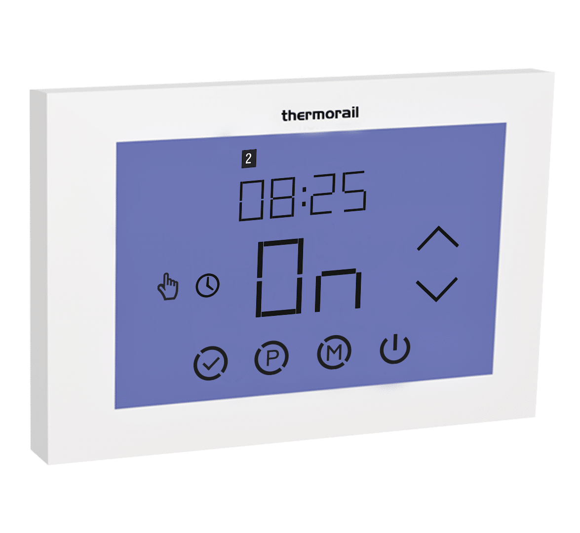TRTSL Landscape Touch Screen 7 Day Timer – White