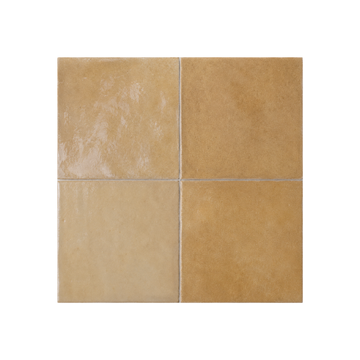 TANGIER ZELLIGE CARAMEL MOROCCAN LOOK GLOSS TILE