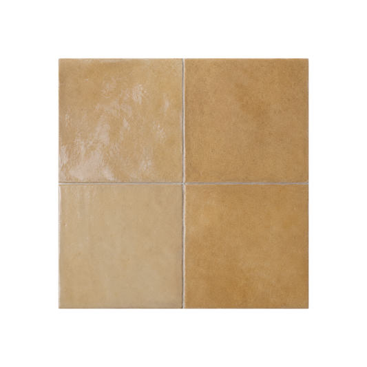 TANGIER ZELLIGE CARAMEL MOROCCAN LOOK GLOSS TILE