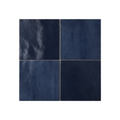 TANGIER ZELLIGE DARK BLUE MOROCCAN LOOK GLOSS TILE