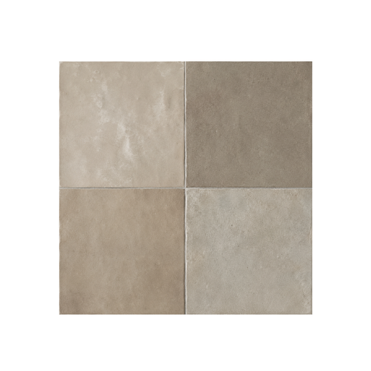 TANGIER ZELLIGE GREY MOROCCAN LOOK GLOSS TILE