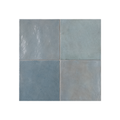 TANGIER ZELLIGE SKY BLUE MOROCCAN LOOK GLOSS TILE
