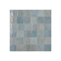 TANGIER ZELLIGE SKY BLUE MOROCCAN LOOK GLOSS TILE