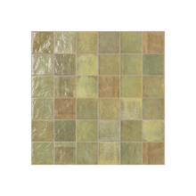 Tangier Zellige Warm Green Moroccan Look Gloss Tile