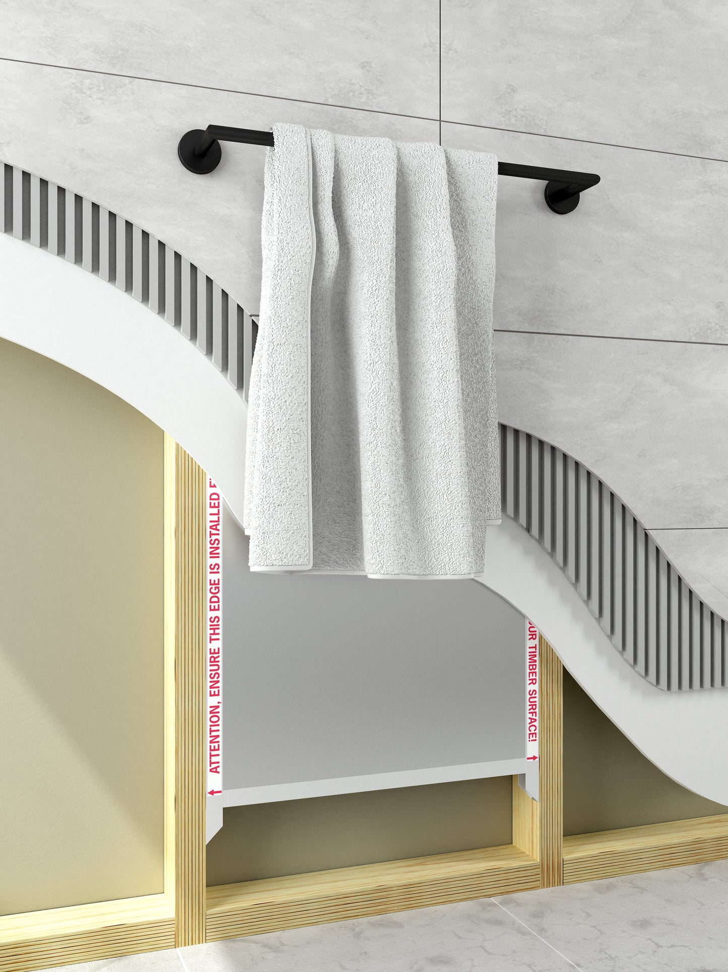 Thermorad In-Wall Heating System | Invisible Heat & Visible Comfort — 550x850mm 160W