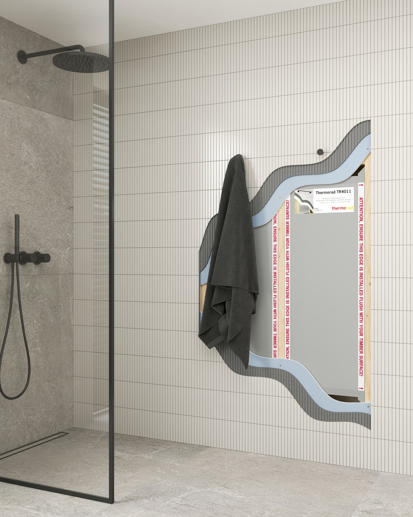 Thermorad In-Wall Heating System | Invisible Heat & Visible Comfort — 405x1150mm 160W