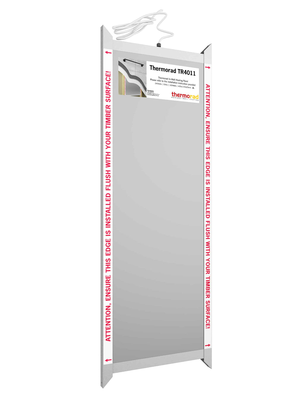 Thermorad In-Wall Heating System | Invisible Heat & Visible Comfort — 550x850mm 160W