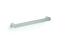 DSS6 Square Single Bar Polished Heated Towel Rail