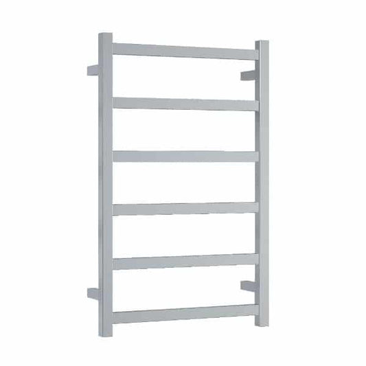 BS28M Straight Square Polished Budget Heated Towel Rail