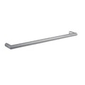 DSR6BR Round Brushed Single Bar Heated Towel Rail