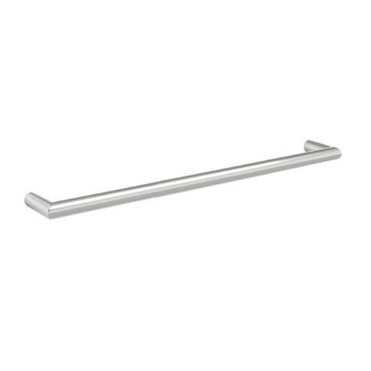 DSR8 Round Single Bar Polished Heated Towel Rail