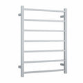 SSB44M Brushed Straight Square Ladder Heated Towel Rail
