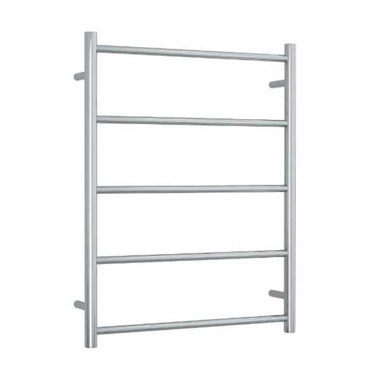 USR54 Straight Round Polished Non-Heated Ladder Towel Rail