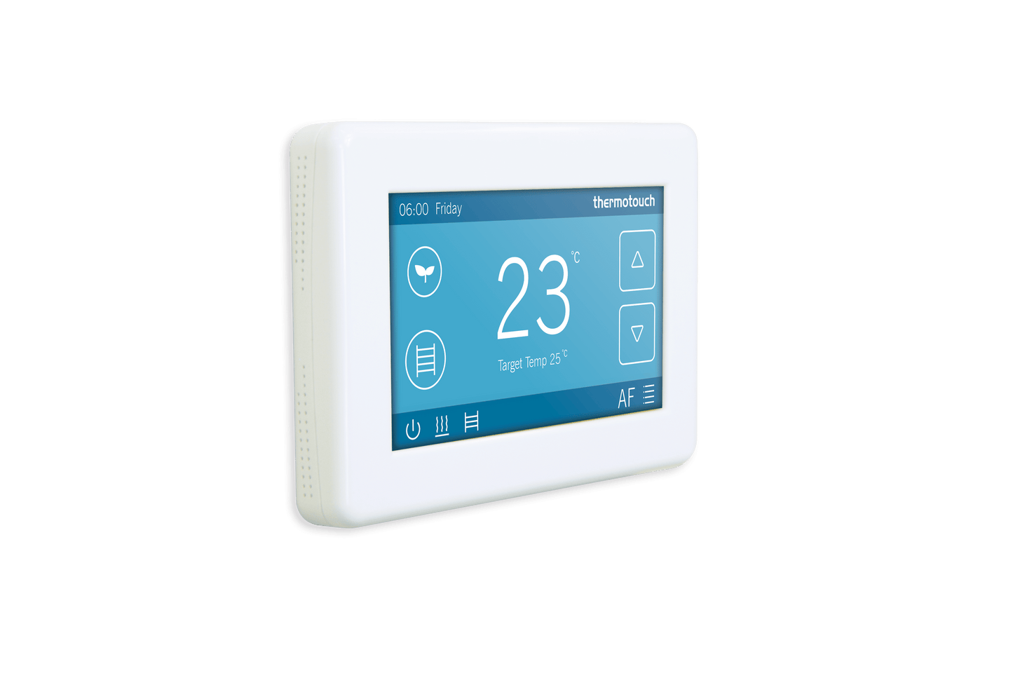 Thermotouch 4.3dC Dual Control Thermostat — White