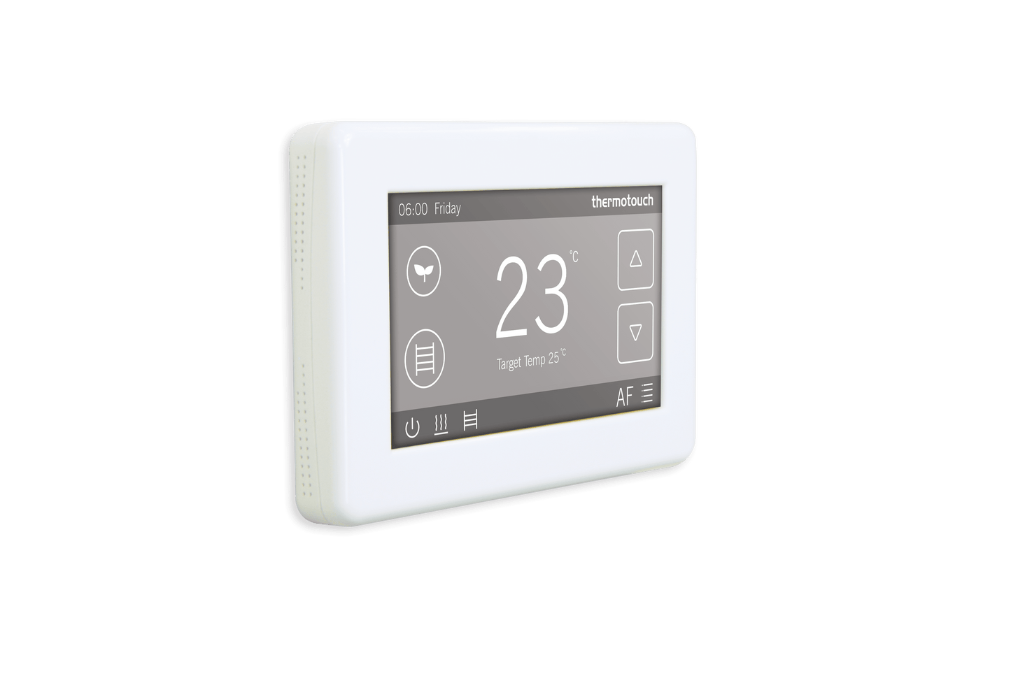 Thermotouch 4.3dC Dual Control Thermostat — Black