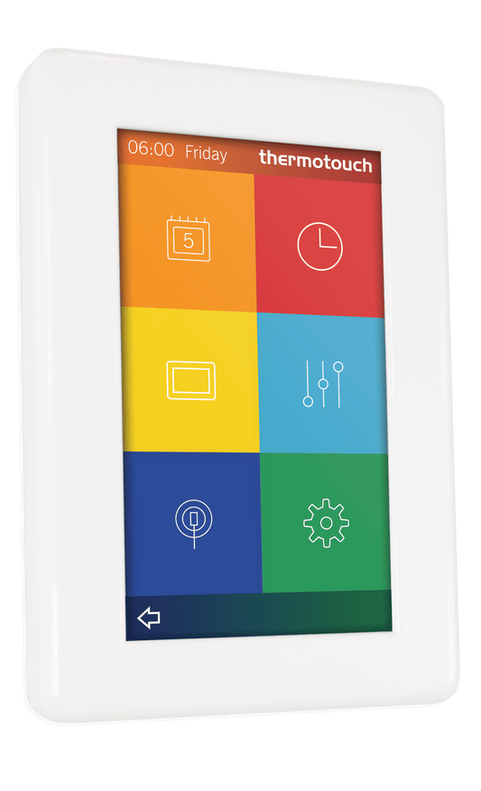 Thermotouch 4.3dC Dual Control Thermostat — Black