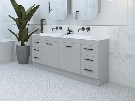 Timberline Bargo Vanity White Gloss