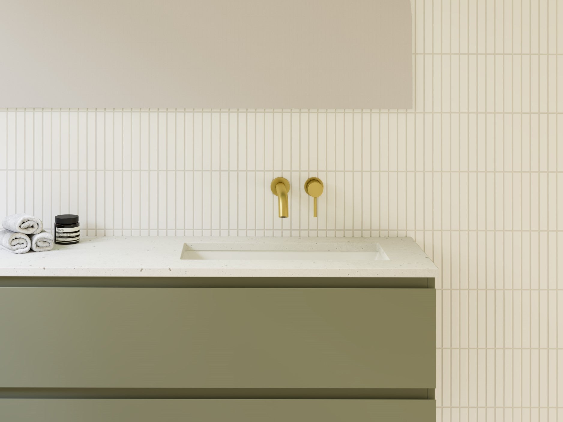 Timberline Ruby Undermount Basin White Gloss