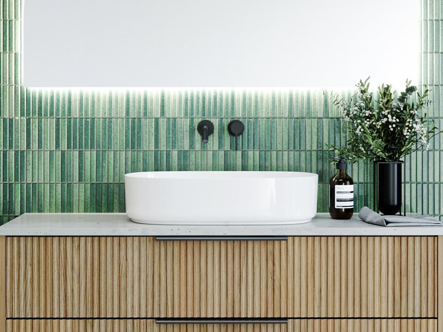 Timberline Myrtle Basin White Gloss