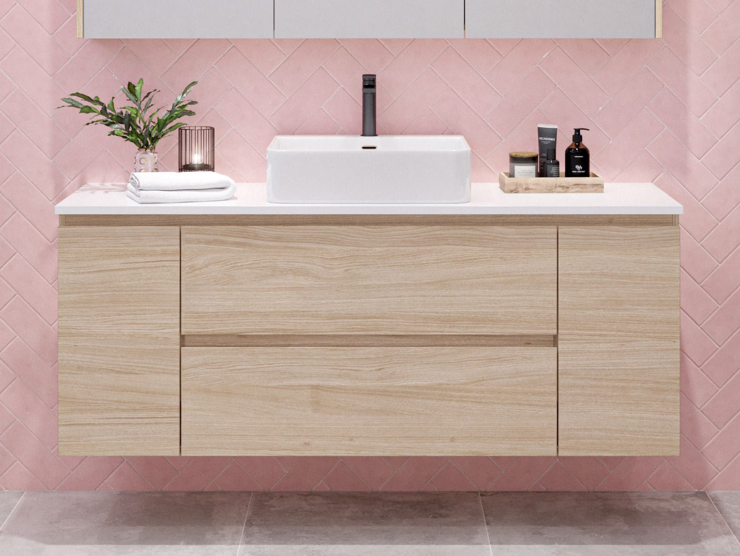Timberline Marshall Vanity White Gloss
