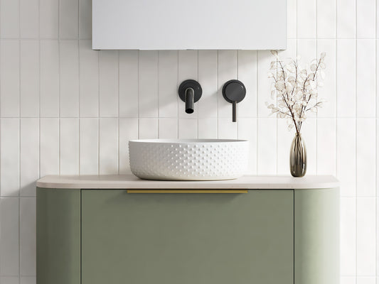 Timberline Allure Dimple Basin White Gloss