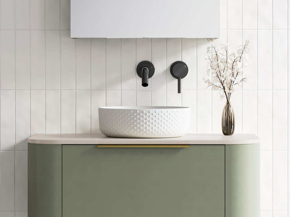 Timberline Allure Dimple Basin White Matt