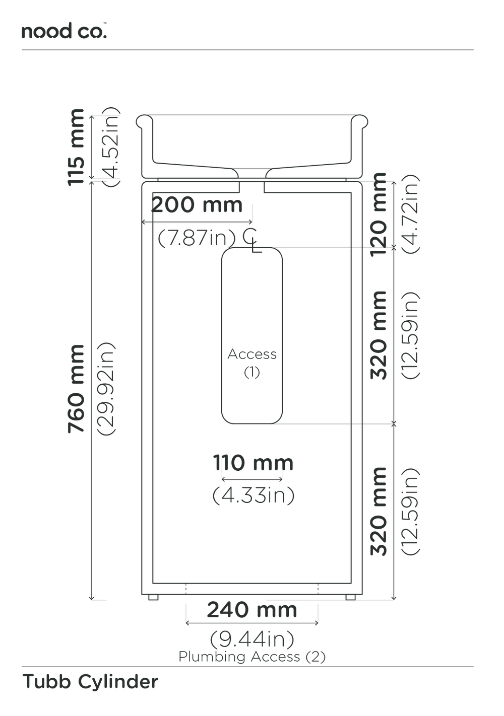 Cylinder - Tubb Basin (Karri)