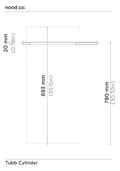 Cylinder - Tubb Basin (Karri)