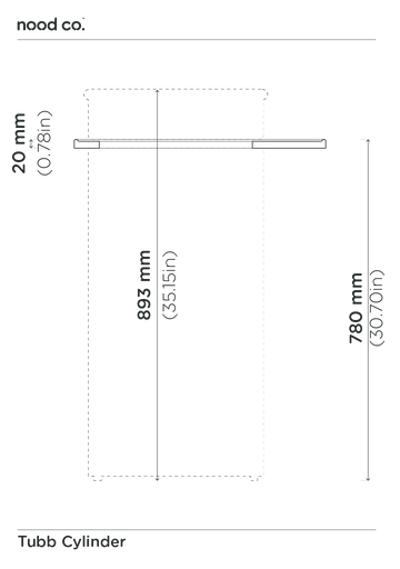 Cylinder - Tubb Basin (Slate)