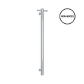 UVS900H Round Polished Non-Heated Vertical Single Towel Rail