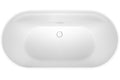 Viva 1500 / 1700 Fluted Freestanding Bath with Integrated Overflow