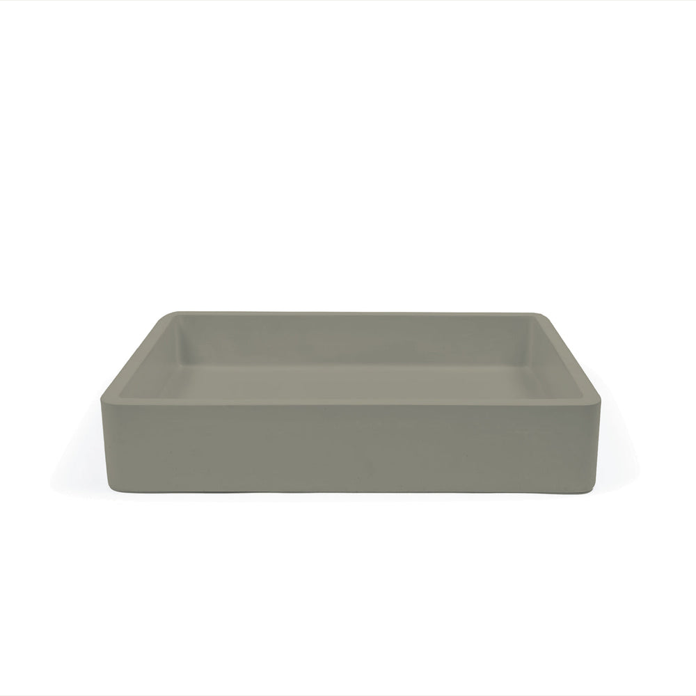 Vesl Rectangle Basin (Olive)