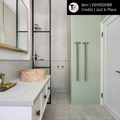 VSH900HBR Brushed Round 240Volt Vertical Single Heated Rail