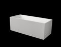 Sandy VX23 1700 Freestanding Stone Bath with Overflow
