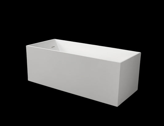 Sandy VX23 1800 Freestanding Stone Bath with Overflow