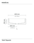 Vesl Square Basin (Wheat)