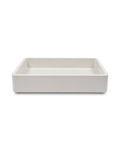Vesl Rectangle Basin (Ivory)