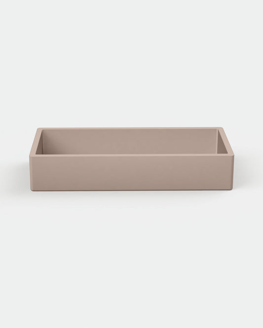 Vesl Rectangle Basin (Paperbark)