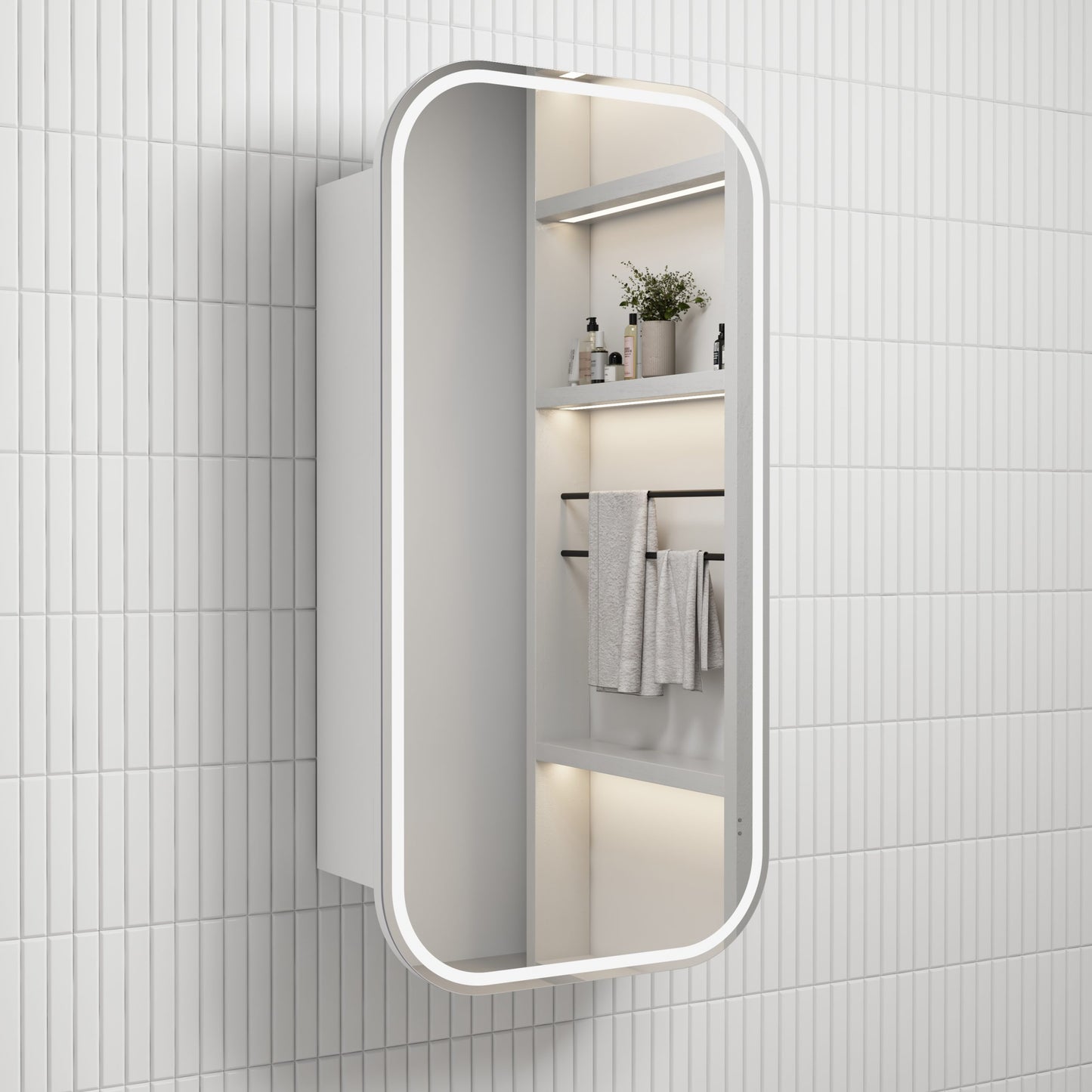 Vienna LED Shaving Cabinet
