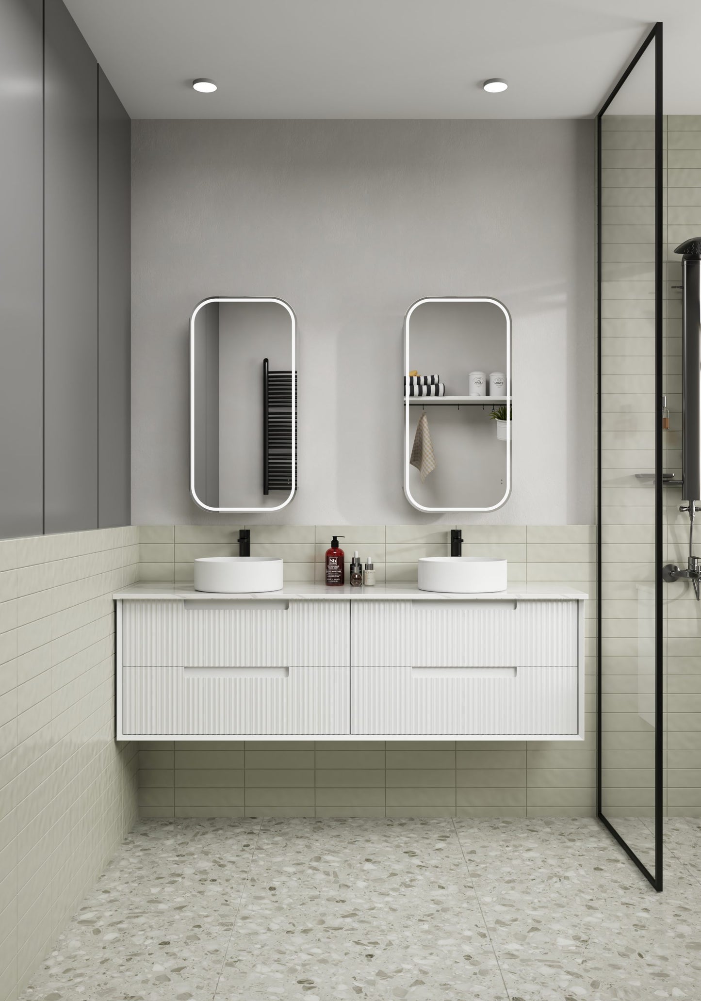 Vienna LED Shaving Cabinet
