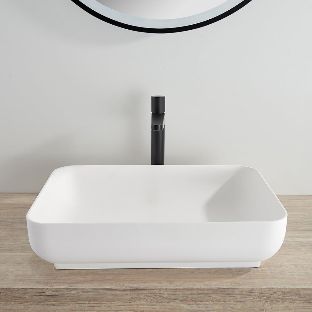 Kliff Solid Surface Above Counter Basin LK-SKA550-MW