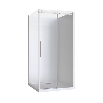 Avalon 1200 Frameless Sliding Shower Screen — Shower Screens & Enclosures, Shower Screen Hardware