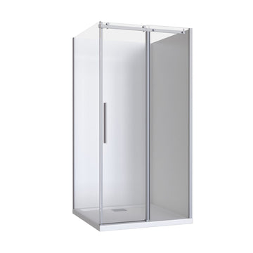Malanda 1200 Frameless Sliding Shower Screen — Shower Screens & Enclosures, Shower Screen Hardware