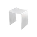 Willow Solid Surface Shower Stool WS4030W