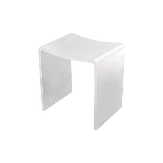 Willow Solid Surface Shower Stool WS4030W