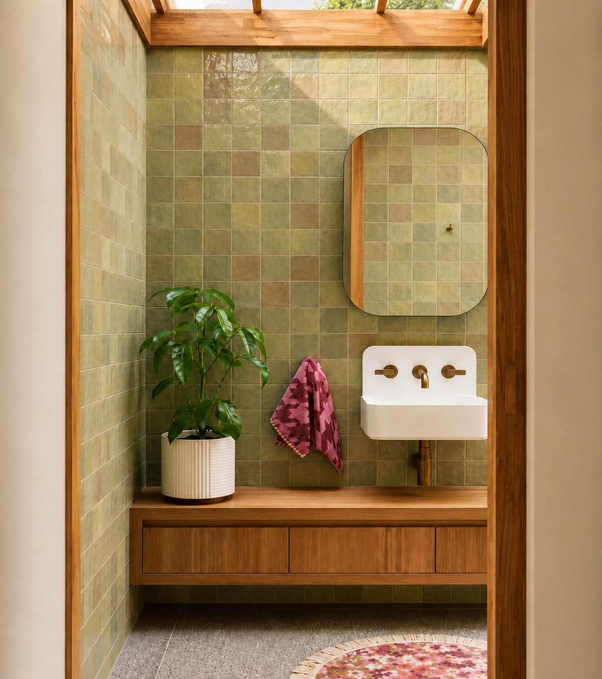 Warm Green Moroccan