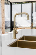 Meir Round Kitchen Mixer Tap - Kitchen Sink Mixer